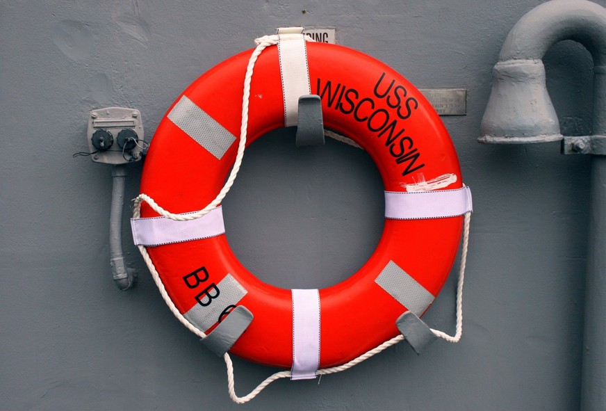 lifesaver of uss wisconsin ship